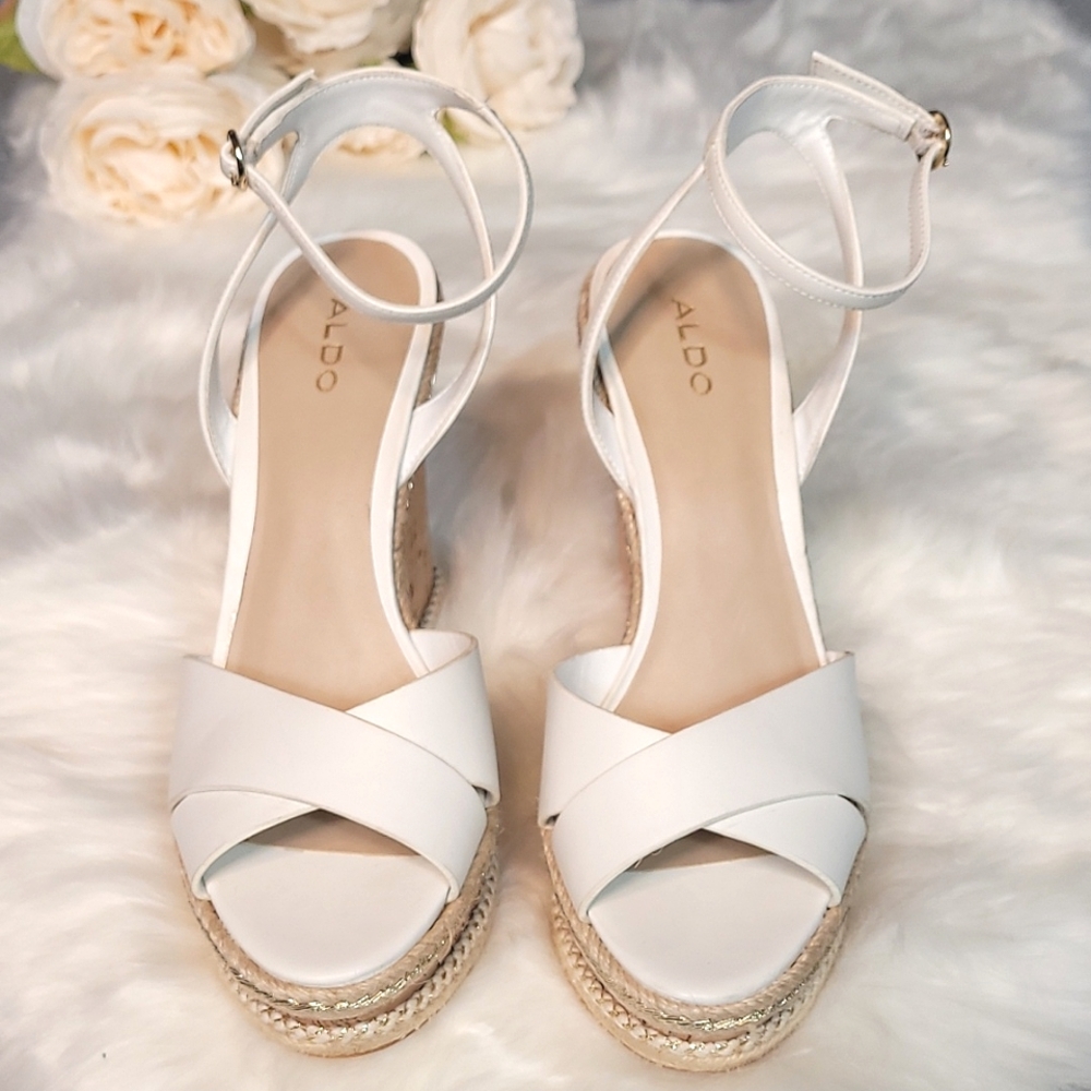 Aldo Glenrose Cork Wedge Sandal